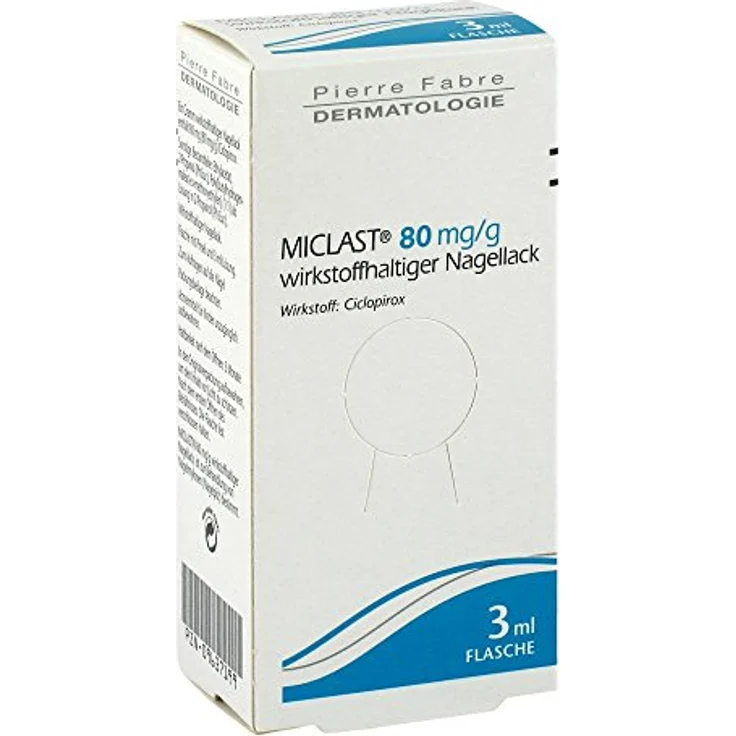 MICLAST 80 mg/g wirkstoffhaltiger Nagellack 3 ml – Bild 1