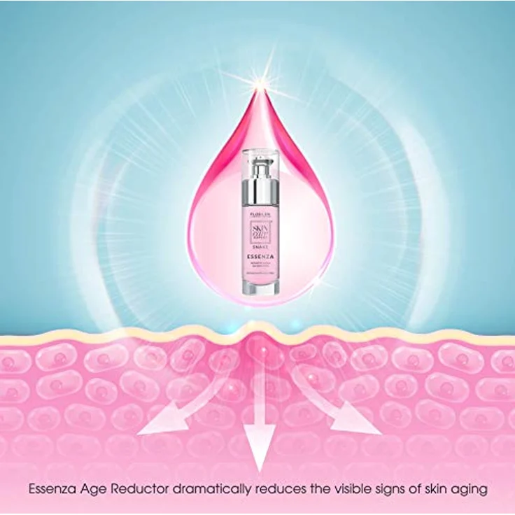 FlosLek Alter Reduktor Anti-Wrinkle Day & Night Essenza Face Cream 30g - Innovative Formel zur sofortigen Faltenauffüllung - Für alle Hauttypen - EU – Bild 5