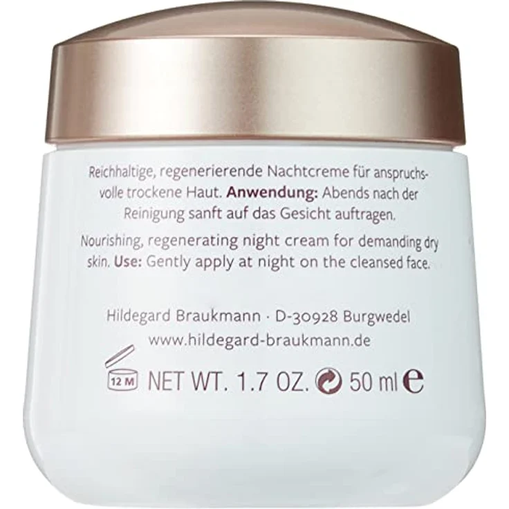 Hildegard Braukmann Exquisit Creme Rosee Vitale Nacht 50 ml Nachtpflege – Bild 3