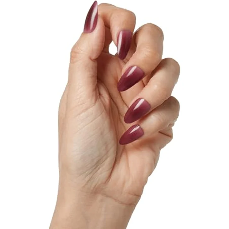 KISS Bare But Better Medium, künstliche Fingernägel Chemistry, 28 St. mit Spezialkleber für langanhaltende Gelnägel-Maniküre – Bild 6