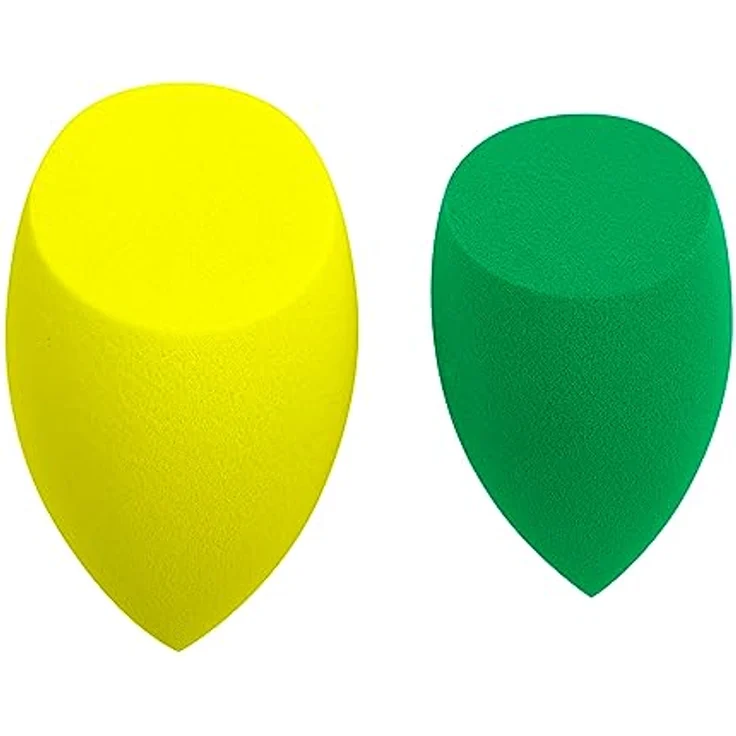 Real Techniques Kollektion NECTAR Pop Dewy Dose Makeup Sponge Kit – 2 Schwämme, hochwertige Make-up-Accessoires in NECTAR Pop Design – Bild 1