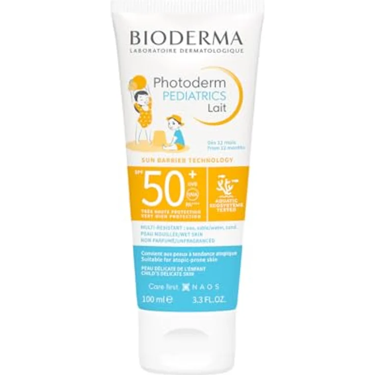 BIODERMA Photoderm Children's Milk SPF50+ 100 ml, Kindersonnencreme – Bild 1