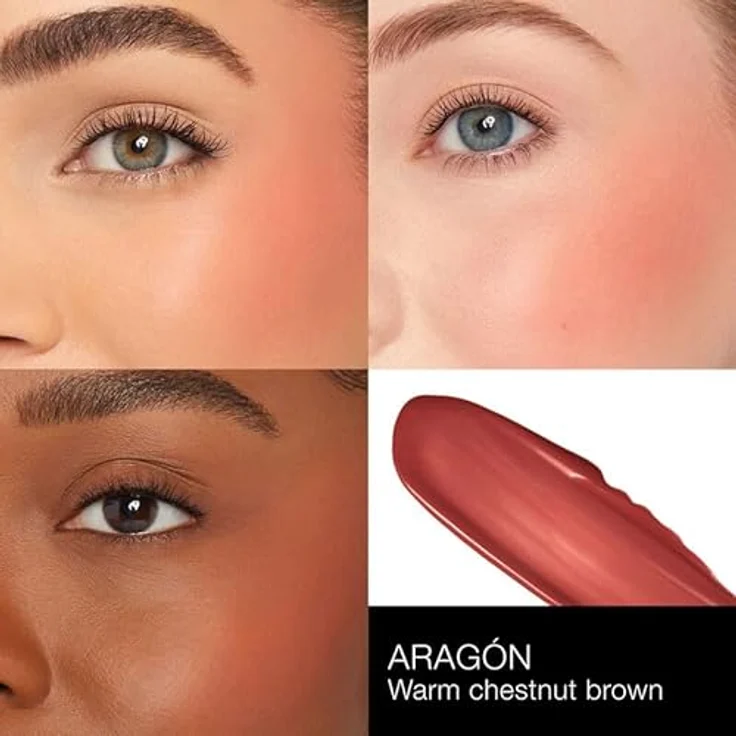 NARS Afterglow Flüssiger Blush – Aragon, warmes Terrakotta-Rot mit langanhaltendem, dewy Finish – 0,23 oz – Bild 2