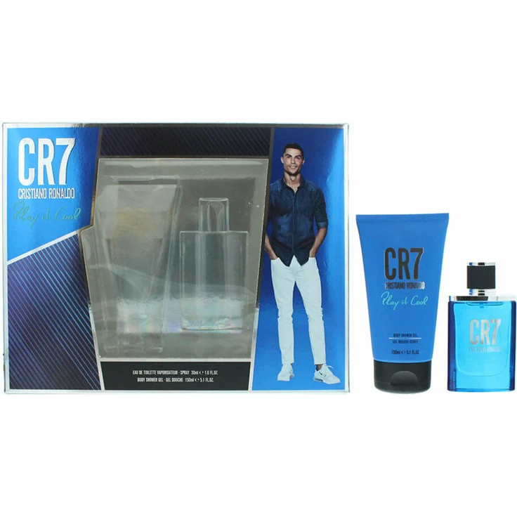Cristiano Ronaldo Play it Cool Set Eau de Toilette (EdT) 30 ml + Duschgel 150 ml – Bild 1