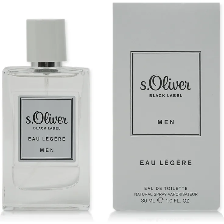 s.Oliver Black Label Men Eau Légére Eau de Toilette (EdT) Herrenduft 30 ml Duftfamilie: holzig, aromatisch