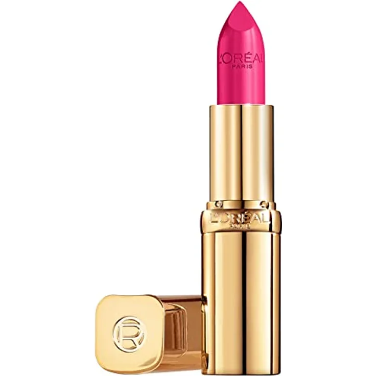 L'Oréal Paris Pflegender Lippenstift mit Satin Finish, Argan-Öl und Vitamin E, Color Riche Satin, Nr. 111 Oui, 1 x 4,3 g