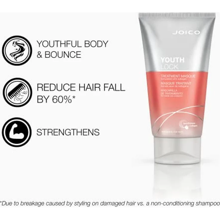 Joico Youthlock Treatment Masque 150 ml, Haarmaske – Bild 3