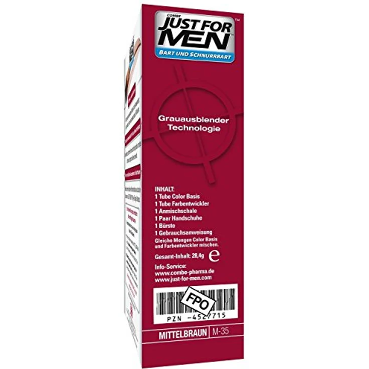 Just For Men gel mittelbraun 9210 2X14,2G Bart Und Schurrbart, für Herren empfohlen  – Bild 3