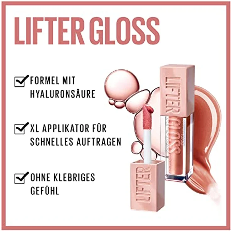 Maybelline Lifter Gloss Lipgloss 5.4 ml Nr. 020 - Sun – Bild 9