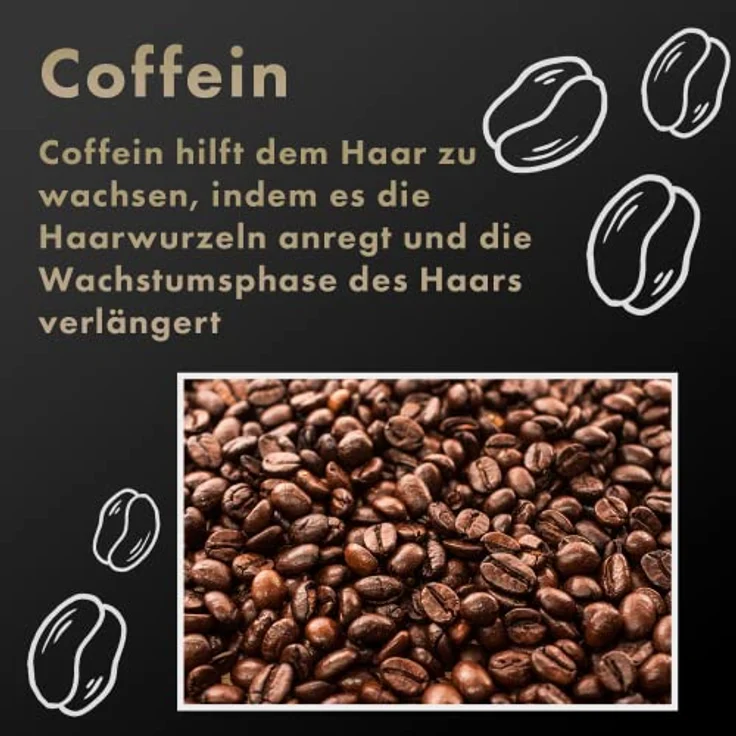 Dr. Berger – Coffein Shampoo für den Mann – erfrischende Pflege für starkes Männerhaar – 200 ml Shampoo mit Koffein & Menthol regt das Haarwachstum an und wirkt juckender Kopfhaut entgegen – Bild 4