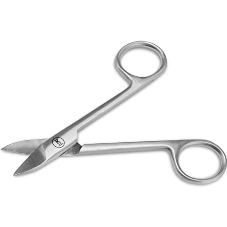K-Pro Fußnagelschere, 11 cm Profi-Pediküre-Schere aus rostfreiem Edelstahl, scharf und gebogen für dicke und eingewachsene Zehennägel, ideal für Senioren und Diabetiker – Bild 5