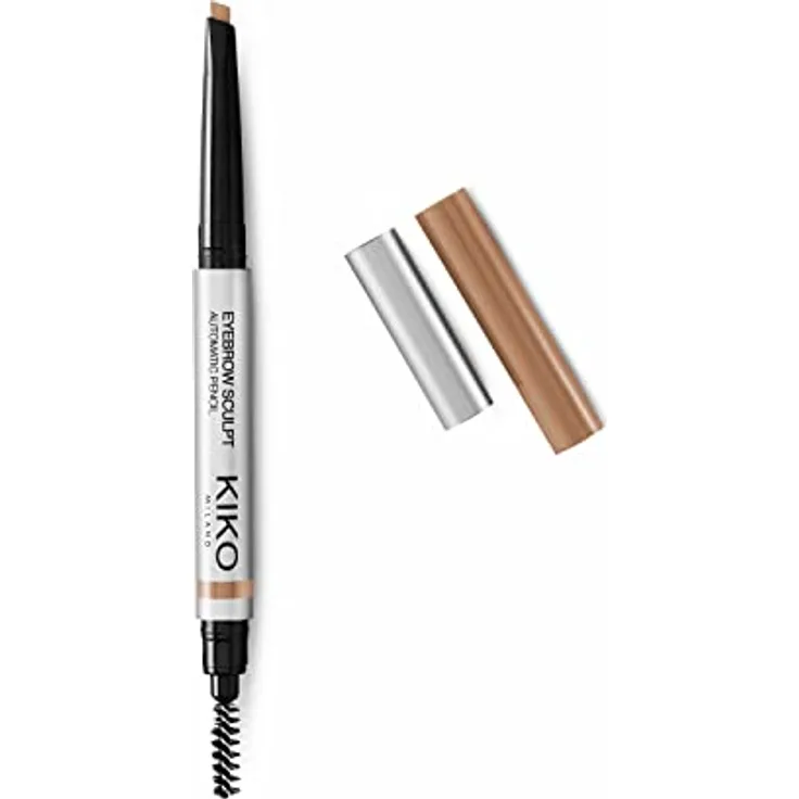 KIKO Milano Eyebrow Sculpt Automatic Pencil Augenbrauenstift, 2,5 g - 02 Blondes And Redheads, präzise Farbabgabe und integrierter Bürstenapplikator