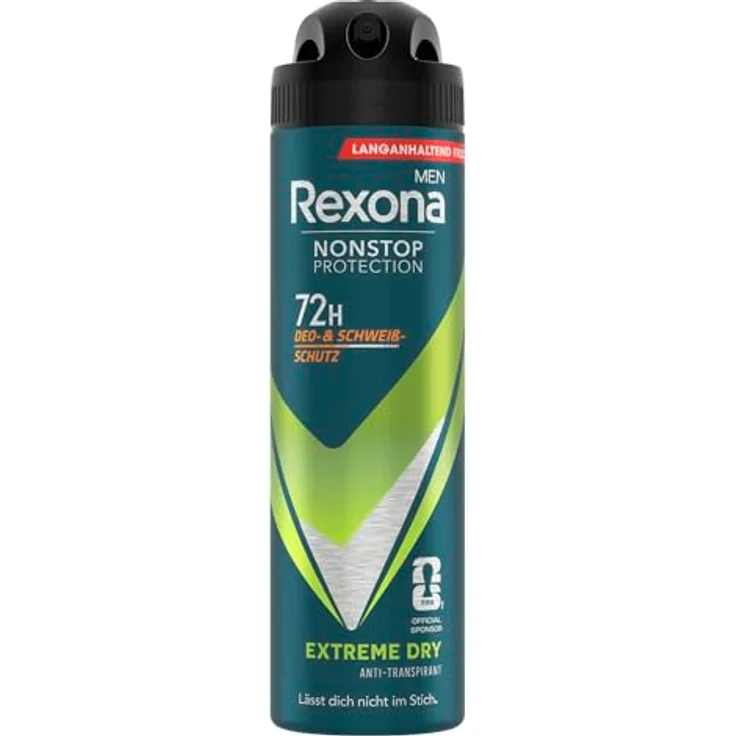 Rexona Men Nonstop Protection Extreme Dry Deospray, 72h Anti-Transpirant, 6x 150ml, maskulin-frischer Duft – Bild 1