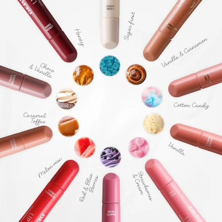 Dermacol Lip Treat Hydratisierendes Lipgloss, Farbton 10 Dark Honey, spendet Feuchtigkeit und glättet feine Linien, 10 ml – Bild 7