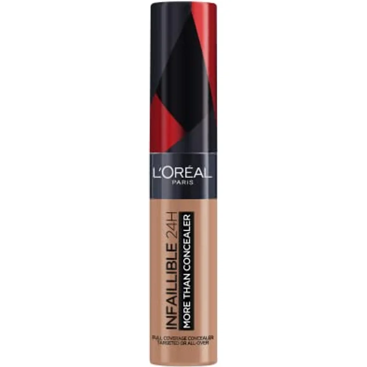 L'Oréal Paris Concealer zum Abdecken und Auffrischen, Für ein deckendes Finish und bis zu 16H Halt, Infaillible More Than Concealer, Farbe: 334 Walnut, 11 ml – Bild 1