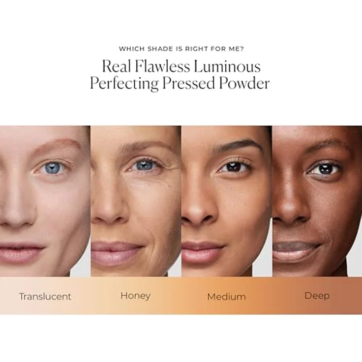 Laura Mercier Real Flawless Luminous Perfecting Powder, Puder 7,5 g, Translucent, hochdeckend mit hautschmeichelnder Formel und Auto-Balancing-Technologie – Bild 4