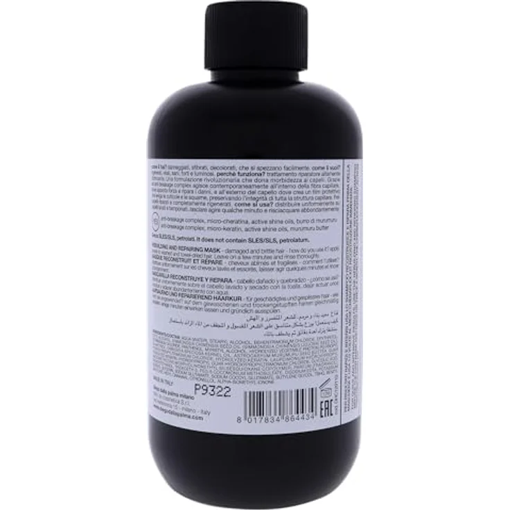 Diego Dalla Palma Haarmaske, 200 ml, langlebig und flexible Gestaltung für zusätzlichen Komfort – Bild 2