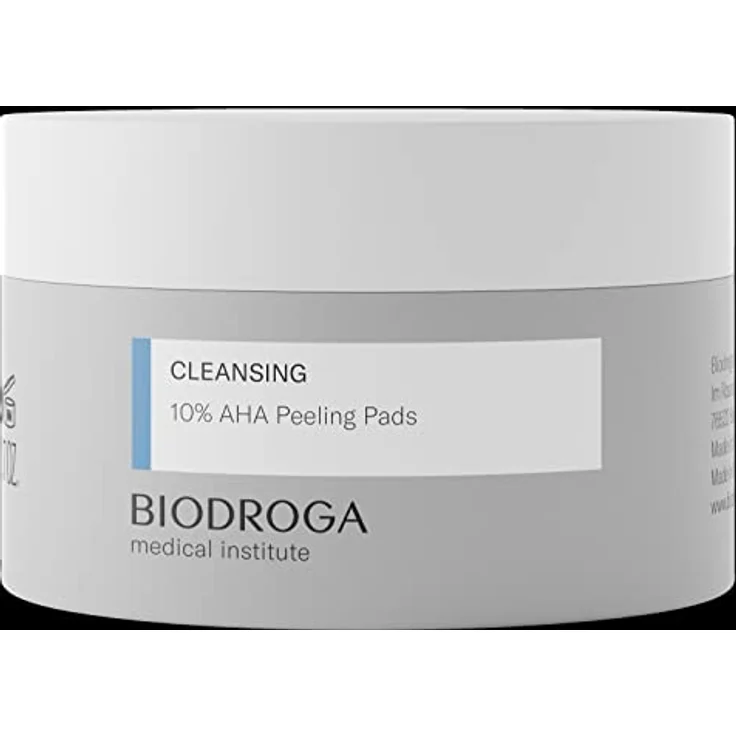Biodroga 10% AHA Peeling Pads Gesichtspeeling 40 ml – Gesichtsreinigung Face Scrub Cleansing – Bild 1