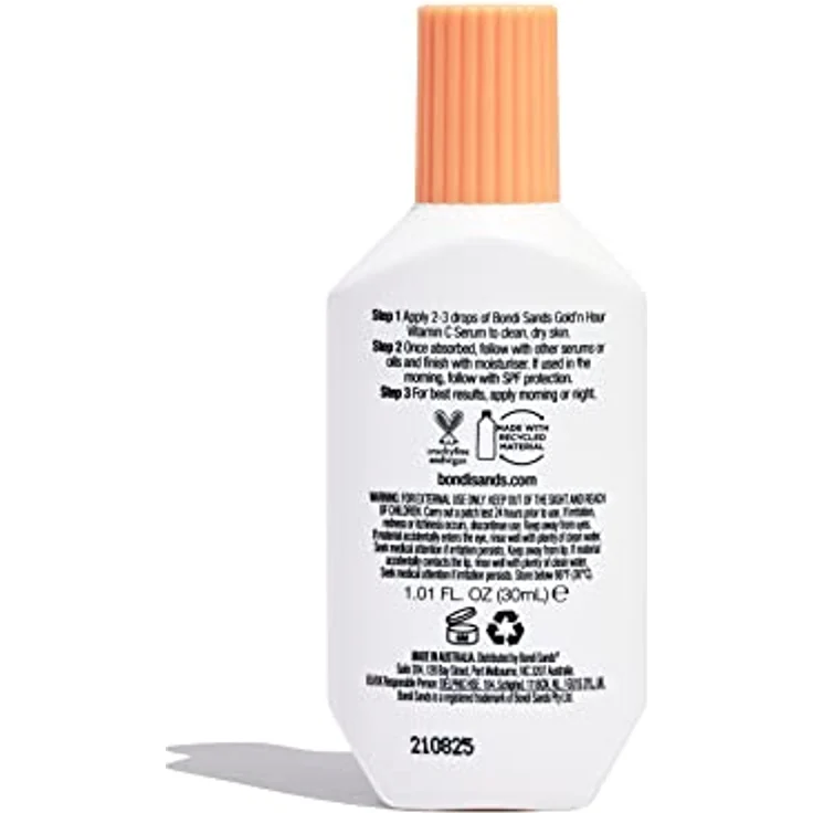 Bondi Sands Gold’n Hour Vitamin C Serum, Anti-Aging Gesichtsserum mit feuchtigkeitsspendenden Eigenschaften, für strahlende und glatte Haut, 30ml – Bild 2