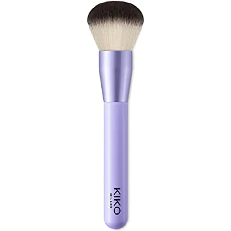 KIKO Milano Smart Powder Brush 102 | Runder Pinsel Für Gesichtspuder, Synthetikborsten
