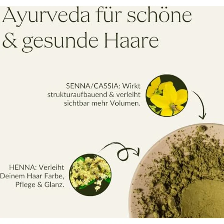 khadi Pflanzenhaarfarbe Sonnenblond 100g I Haarfarbe für warmes, sommerliches Blond I Naturhaarfarbe 100% pflanzlich – Bild 8