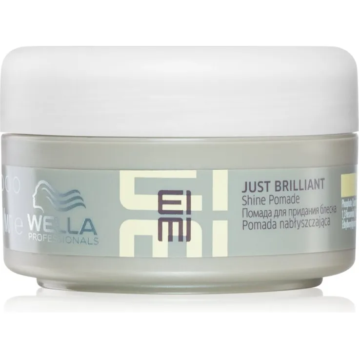 Wella Professionals Eimi Just Brilliant, Haarpomade für glänzendes und geschmeidiges Haar, 75 ml mit mittlerer Fixierung