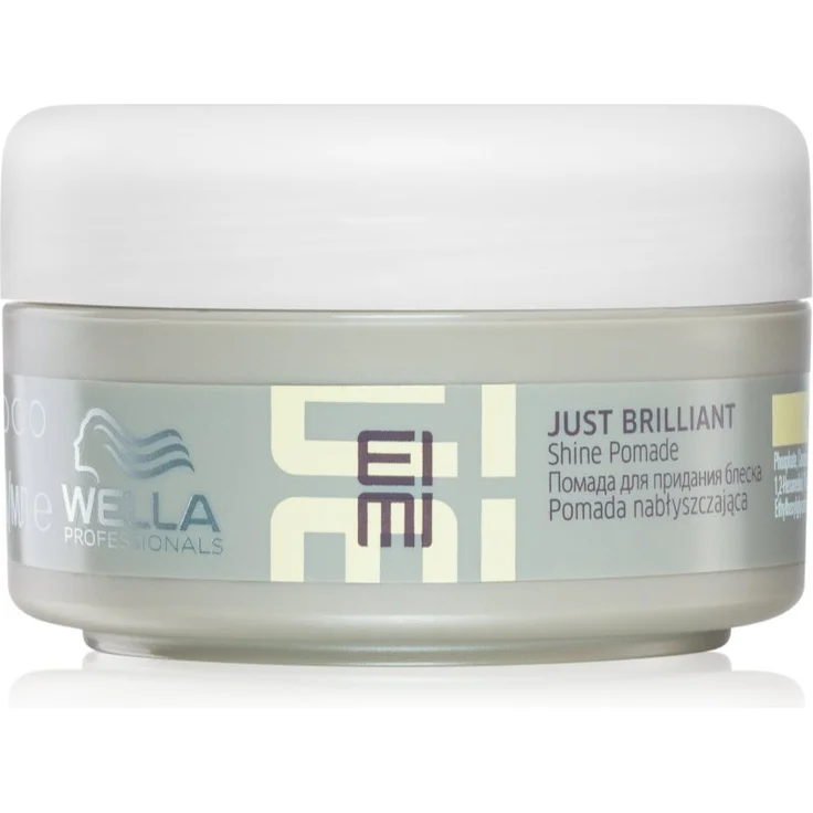Wella Professionals Eimi Just Brilliant, Haarpomade für glänzendes und geschmeidiges Haar, 75 ml mit mittlerer Fixierung