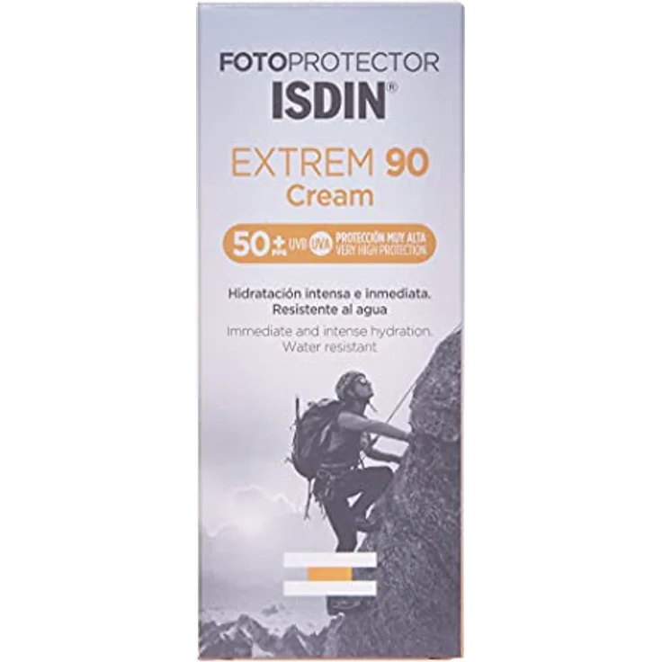 ISDIN Fotoprotector Extrem 90 LSF 50+ Sonnencreme (50ml) - Sehr hoher UVB- und UVA-Schutz, feuchtigkeitsspendend - ISDIN – Bild 4