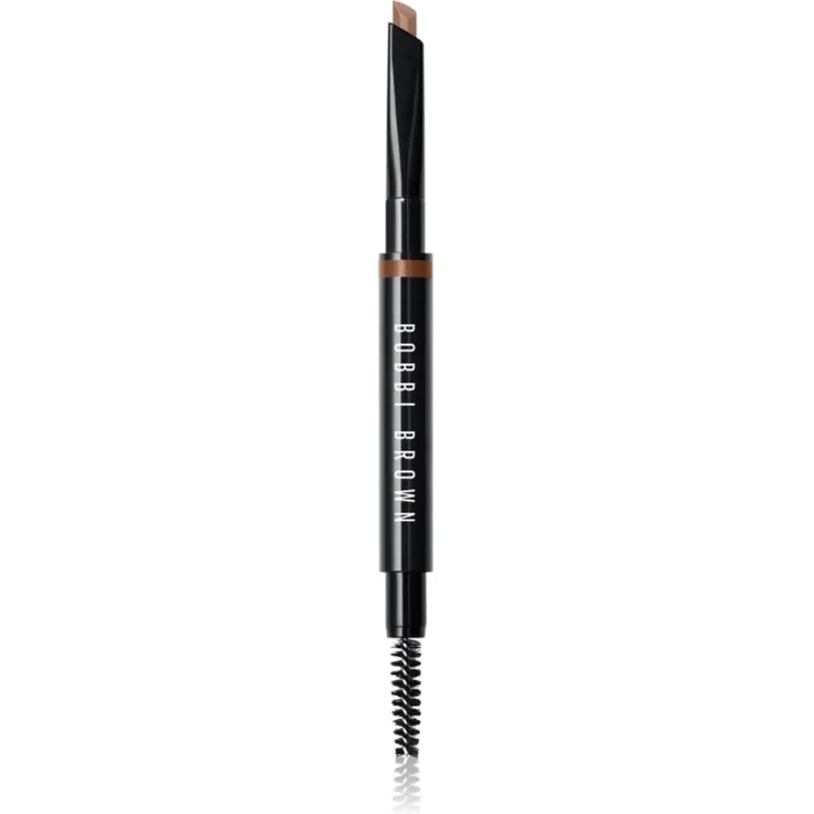 Bobbi Brown Long-Wear Brow Pencil, Augenbrauenstift in Warm Brown, 0.33 g mit Langzeiteffekt und integriertem Pinsel