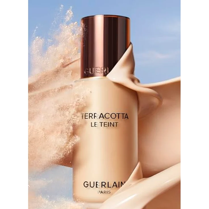 GUERLAIN Terracotta Le Teint Matte Fluid Foundation, 35 ml, natürliche feuchtigkeitsspendende Formel für einen ebenmäßigen Teint, erhältlich in mehreren Nuancen – Bild 7