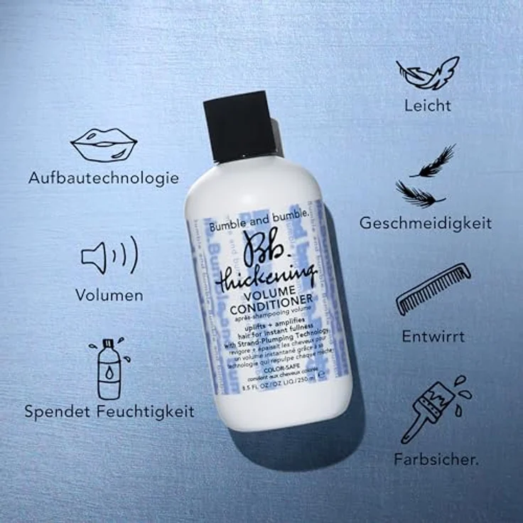 Bumble and bumble Bb.Thickening Volume Conditioner 250 ml, Volumen und Fülle für feines Haar – Bild 9