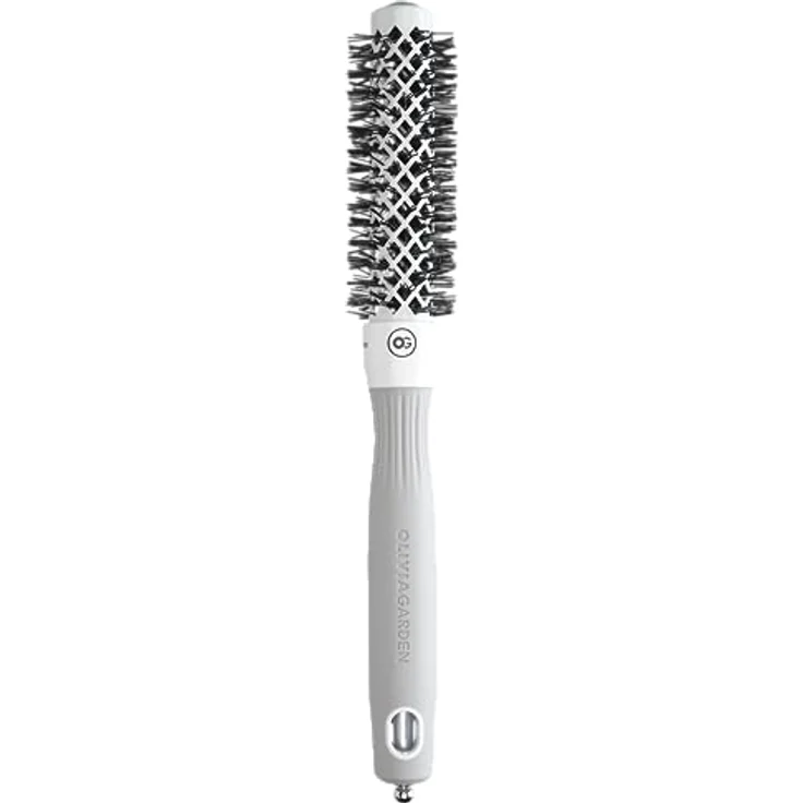 Olivia Garden - Expert Blowout Shine Haarbürste, Weiß und Grau, 20 – Bild 2