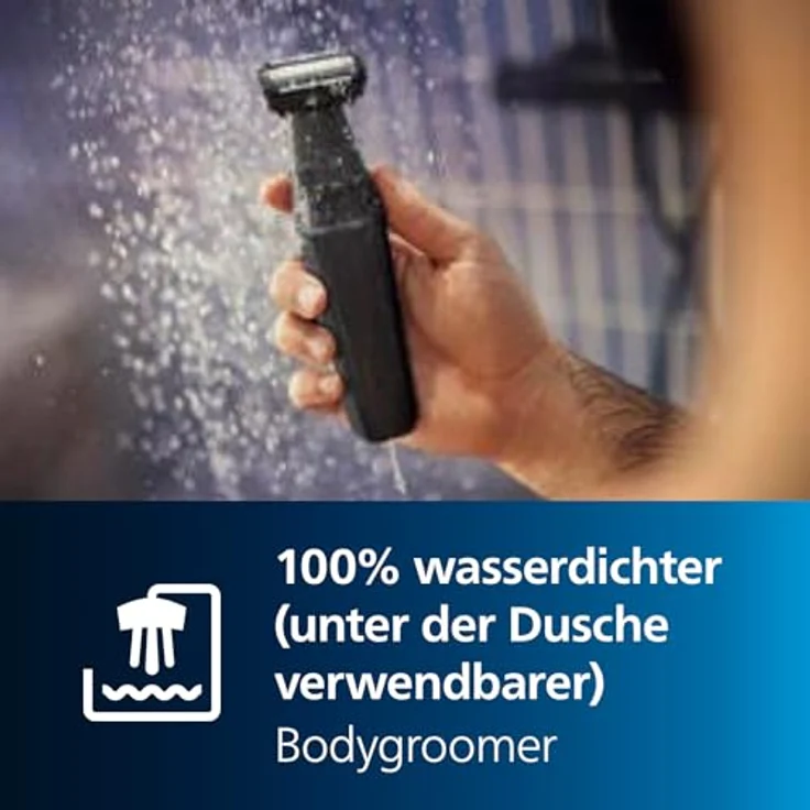 Philips Bodygroom Series 3000 Trimmer Körper Ganzkörperpflege Laufzeit BG3017/01, Körperhaartrimmer für Herren mit präzisem Schnitt & ergonomischer Form – Bild 6