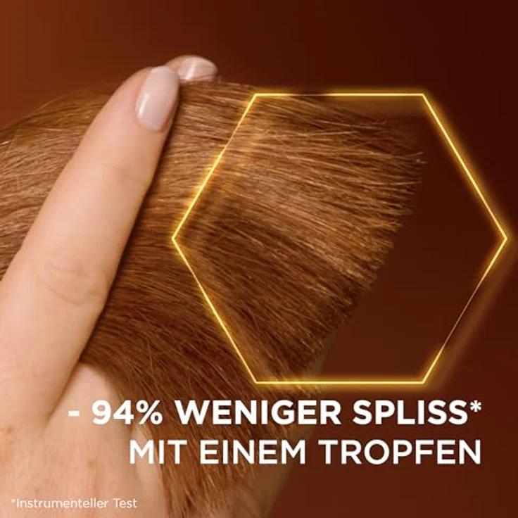 Garnier Wahre Schätze Haarserum, Reparierendes Serum mit Akazienhonig, Hitzeschutz bis zu 230°C, Honig Schätze, 115 ml – Bild 2