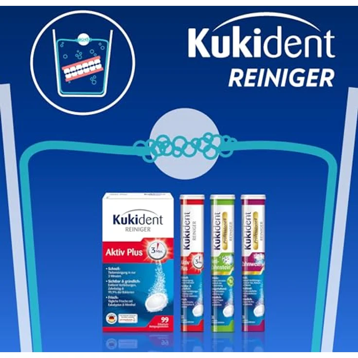 Kukident Med & Kamille 40 g Haftcreme – Bild 5