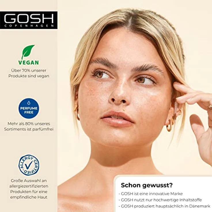 Gosh Boombastic Volumen-Mascara für geschwungene Wimpern, 006 Dusty Violet, 13 ml – Bild 6