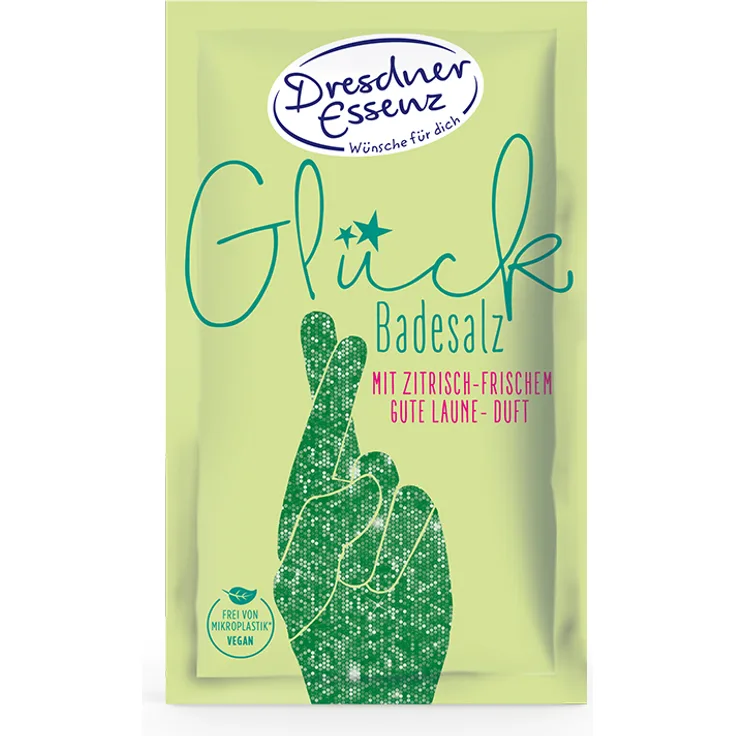 Dresdner Essenz Pflegebad Glück Badesalz & Badebomben 60 g