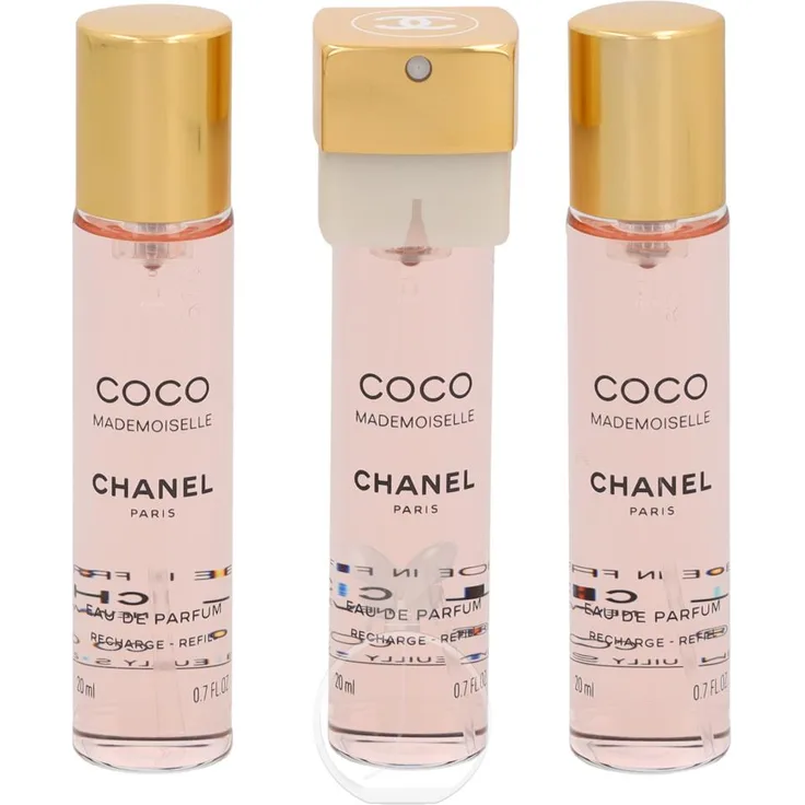 Chanel Coco Mademoiselle Twist and Spray Eau de Parfum (EdP) 3 x 20 ml