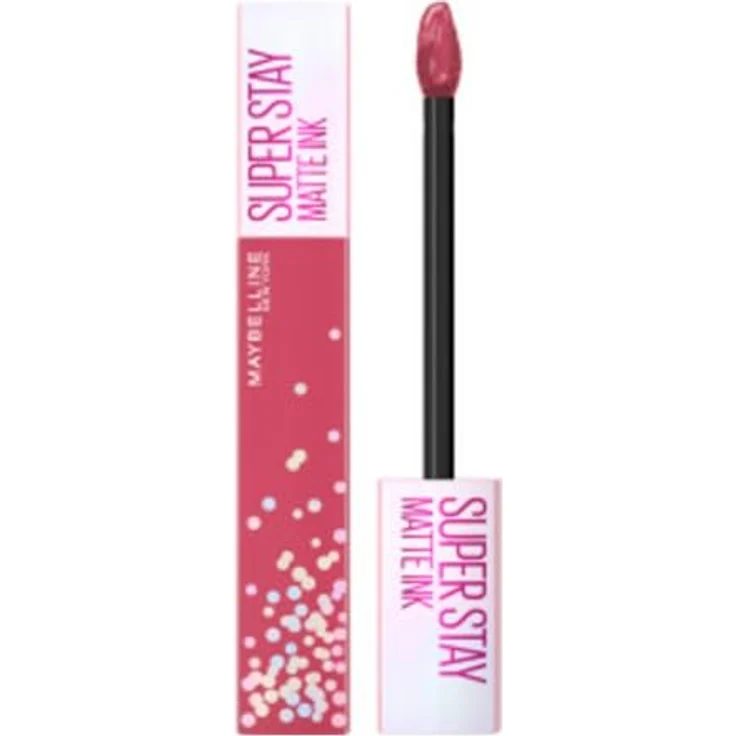 Maybelline SuperStay® Matte Ink Liquid Lippenstift 395 Birthday Bestie 5 ml  – Bild 2