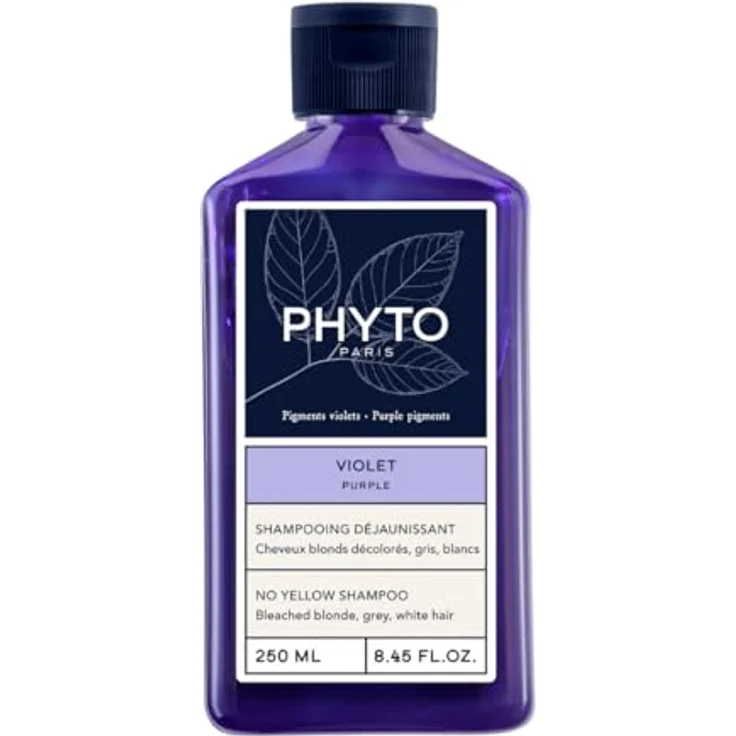 Phyto VIOLET No Yellow Shampoo 250 ml, Pflege für coloriertes Haar – Bild 1
