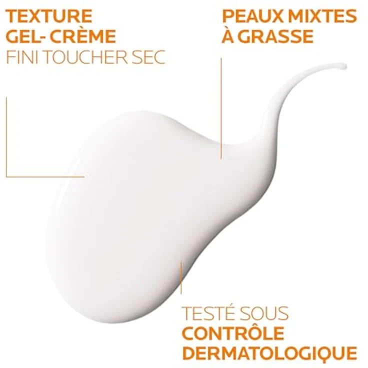 La Roche-Posay Anthelios Dry Touch XL Gel-Crème Toucher Sec Sonnenschutz-Gel LSF50 hoher Lichtschutzfaktor 50 ml – Bild 3