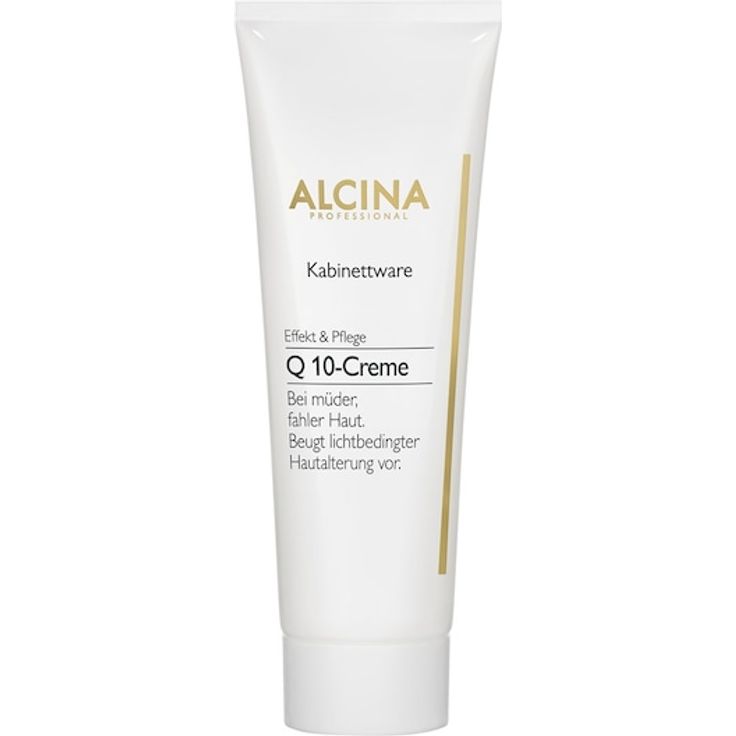 ALCINA Effekt & Pflege Q10-Creme, Gesichtscreme für müde Haut mit Coenzym Q10, 250 ml