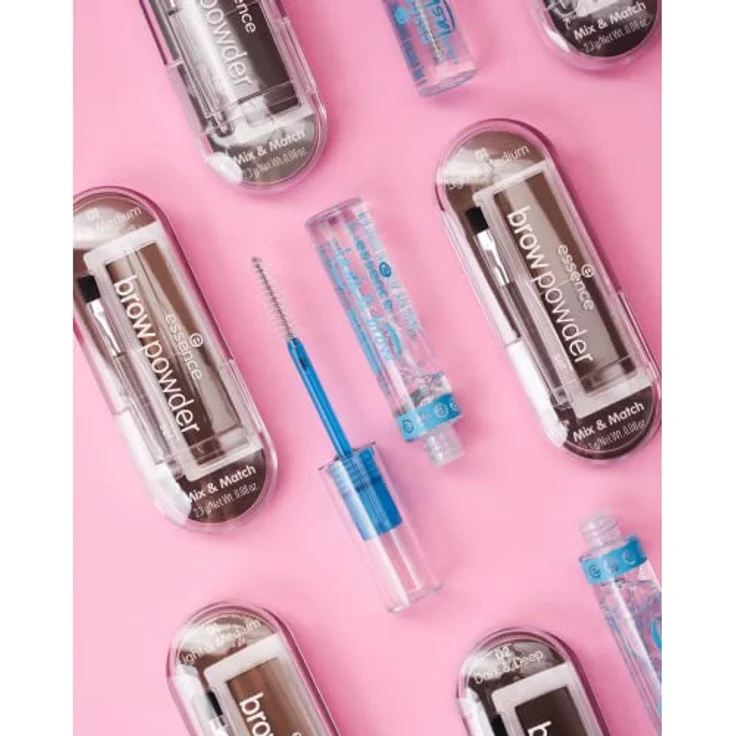 essence Lash & Brow Augenbrauengel 3 x 9 ml Transparent – Bild 9