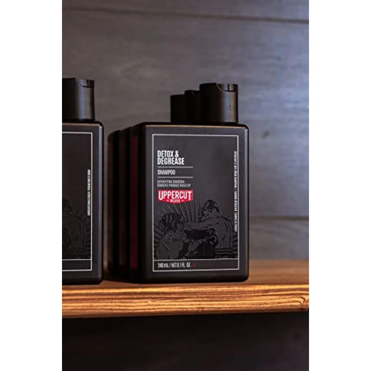 Uppercut Deluxe Detox & Degrease Shampoo Reinigungsshampoo für schnell fettendes Haar 240 ml – Bild 8