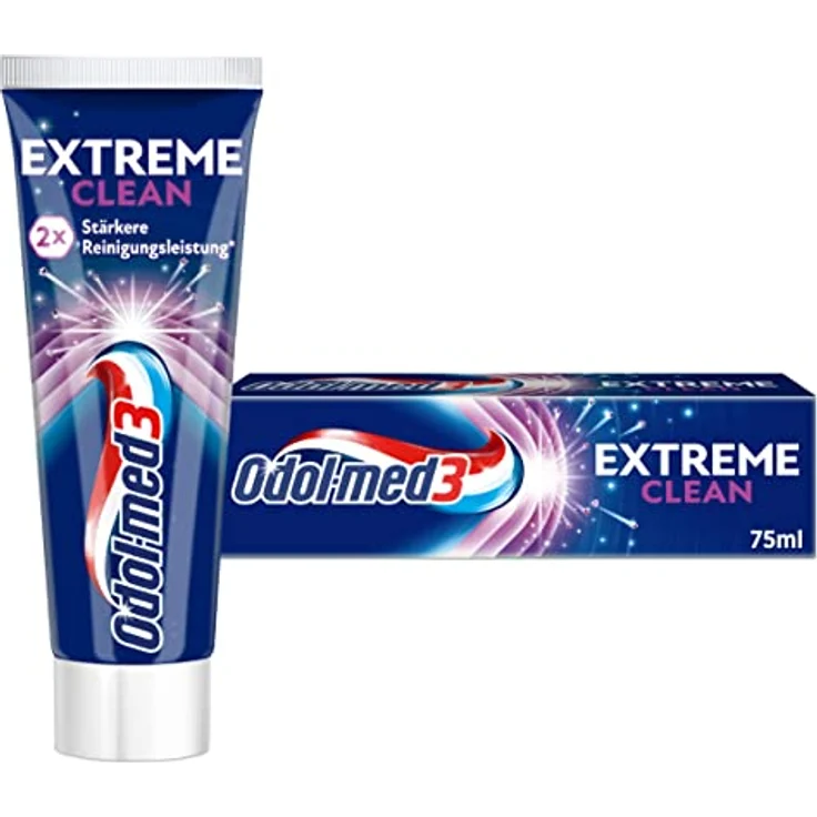 Odol Extra Clean Tiefenreinigung 75 ml, frischer Atem & saubere Zähne – Bild 2