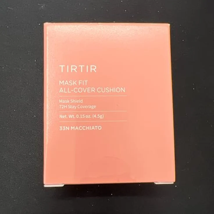 TIRTIR Mask Fit Aura Cushion Mini, mattierendes Make-up im Schwämmchen, Farbton 33N Macchiato, 4.5 g, mit hoher Deckkraft und Hyaluronsäure – Bild 7
