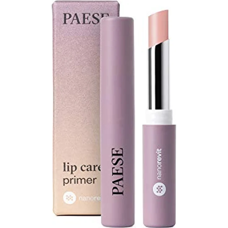 Paese Nanorevit Lippenbalsam, schützende Pflege für empfindliche Lippen, Farbton 40 Light Pink, 2,2 g – Bild 2