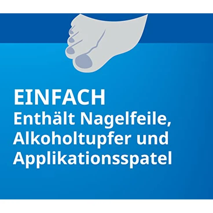 Amorolfin STADA - zur äußerlichen Behandlung von Nagelpilz-Erkrankungen - 5% wirkstoffhaltiger Nagellack - mit 30 Tupfern, 30 Feilen, 10 Spateln - 1 x 3 ml – Bild 3