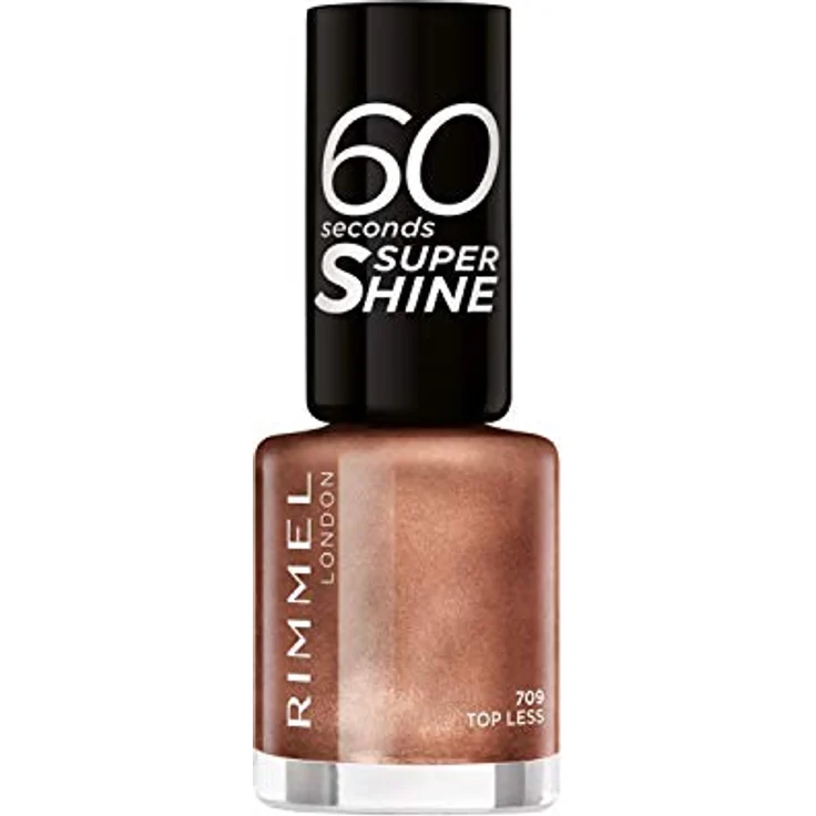 Rimmel London 60 Seconds Super Shine 709, Top Coat Nagellack, 8 ml – Bild 2