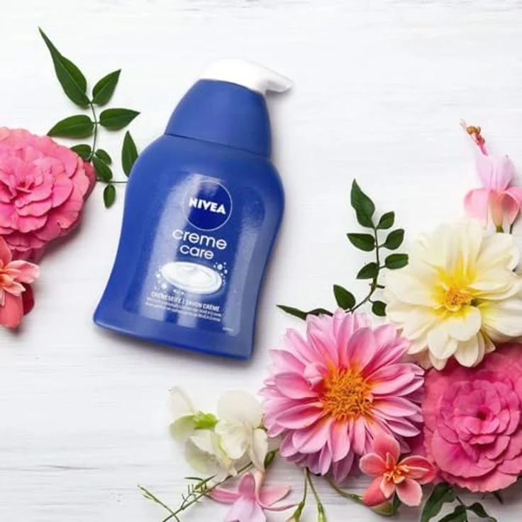 Nivea Creme Care Cremeseife 250 ml Handseife mit Duft für hygienisch saubere Hände für Alle Hauttypen geeignet – Bild 2